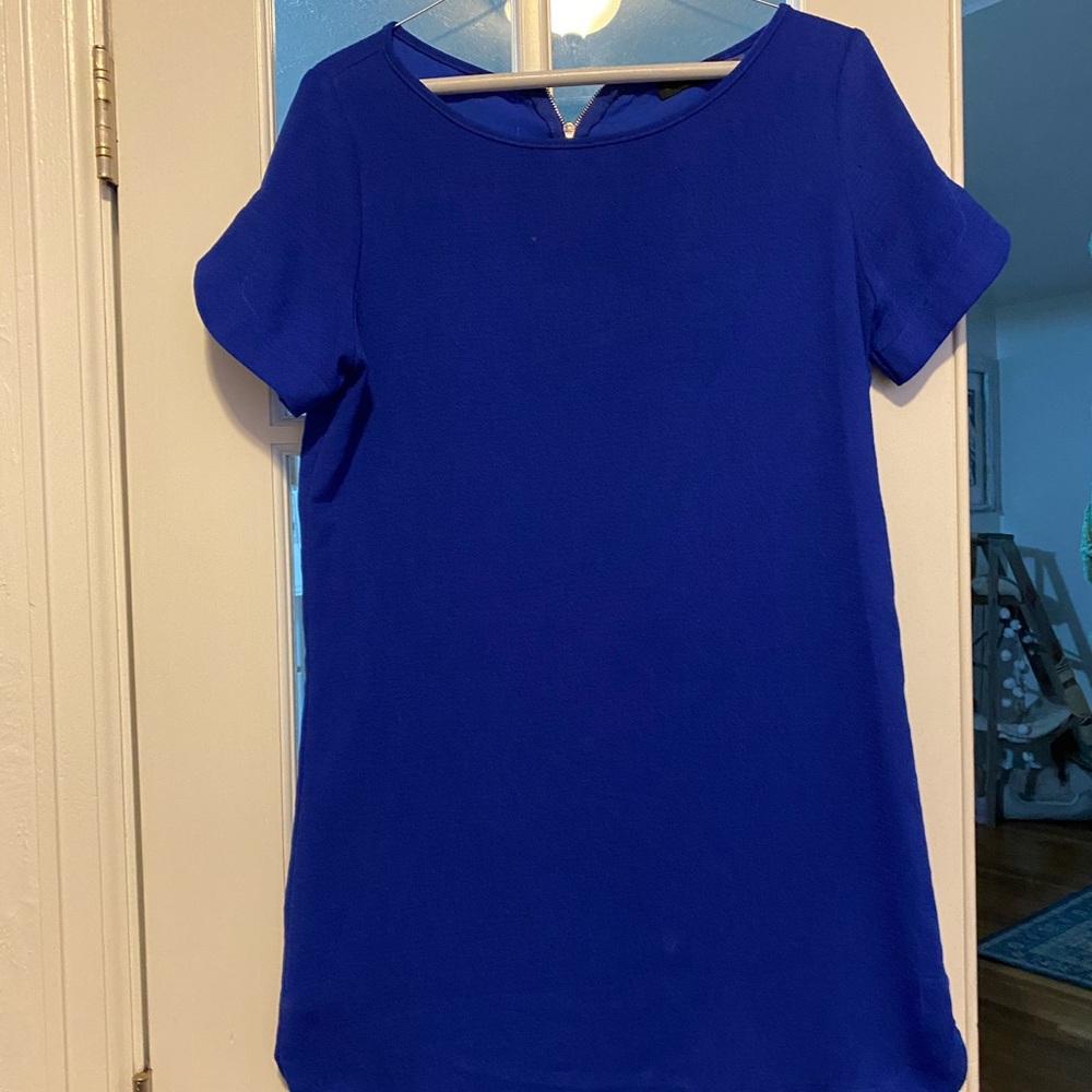 Beautiful royal blue tunic dress!